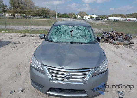 2014 Nissan Sentra Sv z USA, uszkodzony, nr VIN 3N1AB7AP2EL675994